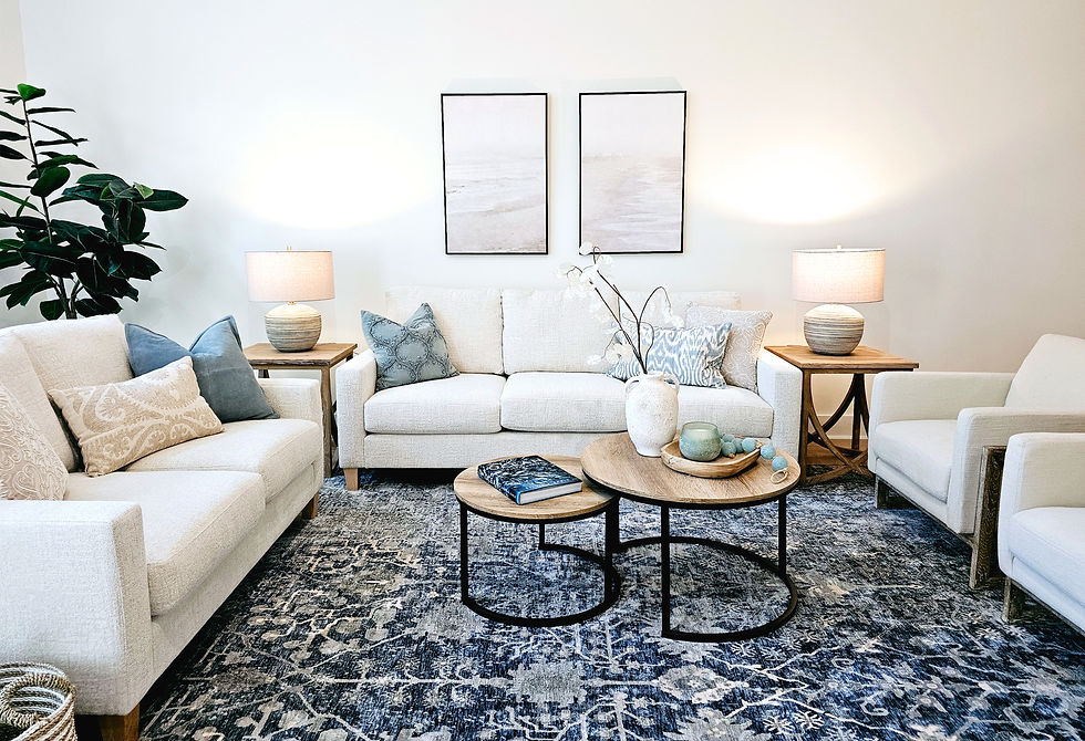 vibrant, relaxed, and blends beachy elements with eclectic, bohemian touches.
