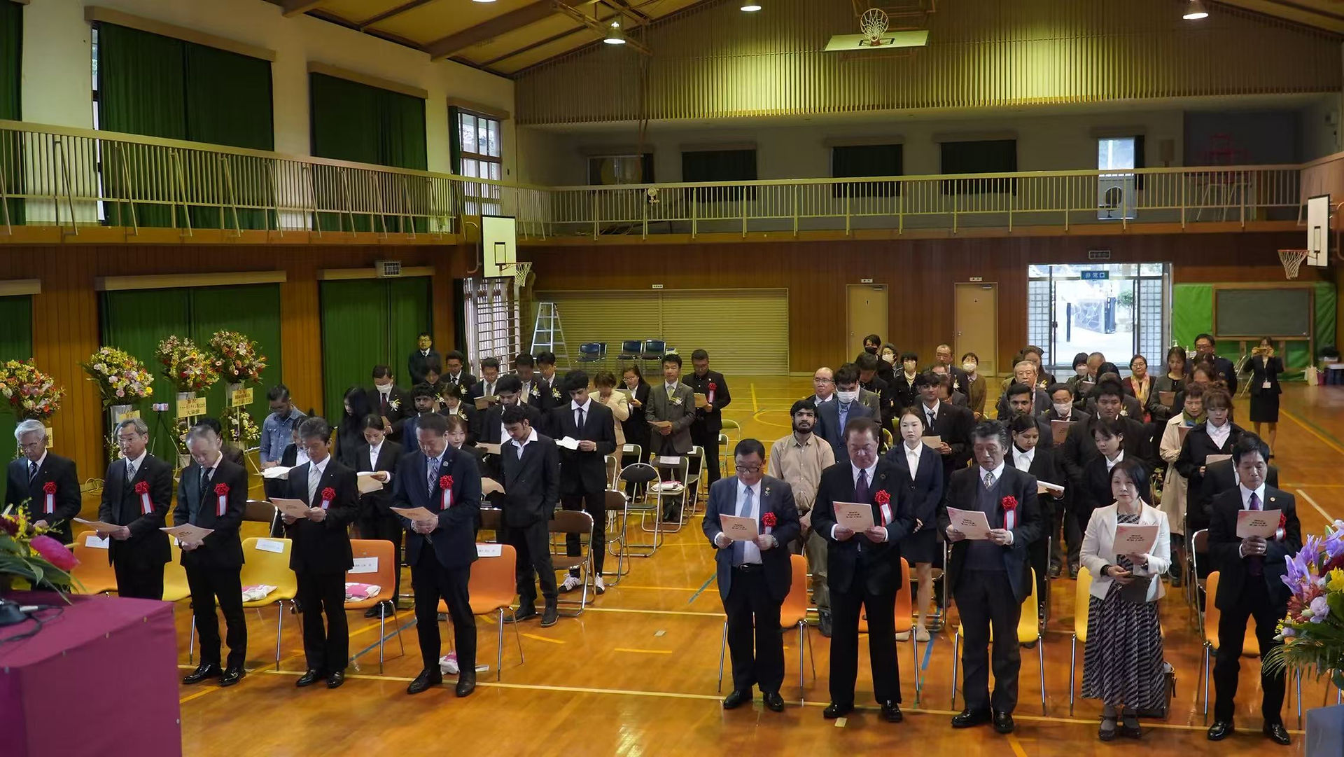 広島文理学院　開校式・入学式
