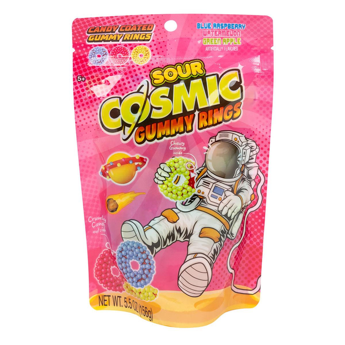 Cosmic Sour Gummy Rings Bag 5.5oz