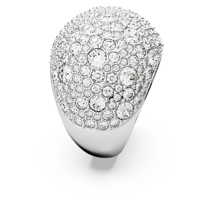 Miniatura: Swarovski -   ANELLO COCKTAIL LUNA, BIANCO, PLACCATO RODIO 5677137
