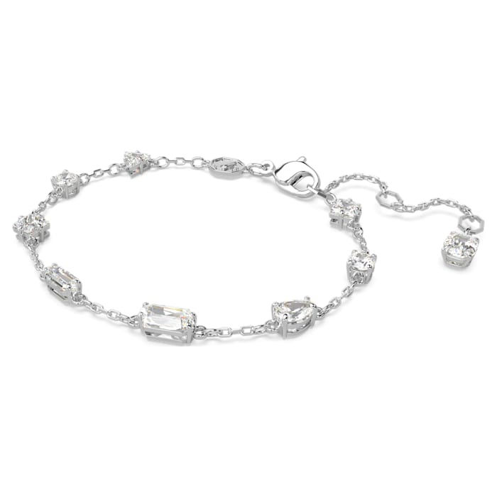 Miniatura: Swarovski -   BRACCIALETTO MESMERATAGLIO MISTO, BIANCO, PLAC RODIO 5661530