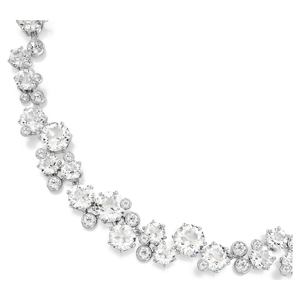 Miniatura: Swarovsky -  COLLANA CONSTELLA, TAGLIO ROUND, BIANCA, PLACCATO RODIO 5722472