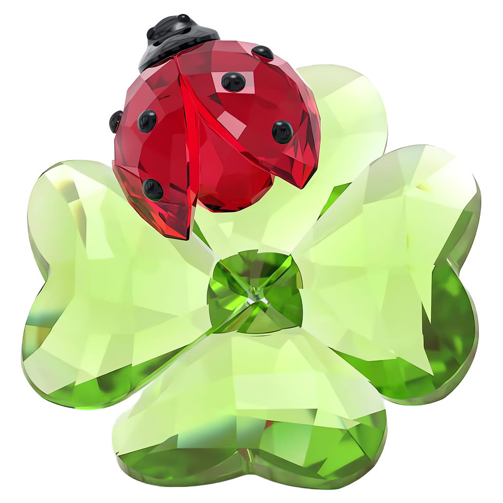 Miniatura: Swarovski - IDYLLIA COCCINELLA E QUADRIFOGLIO 5666852