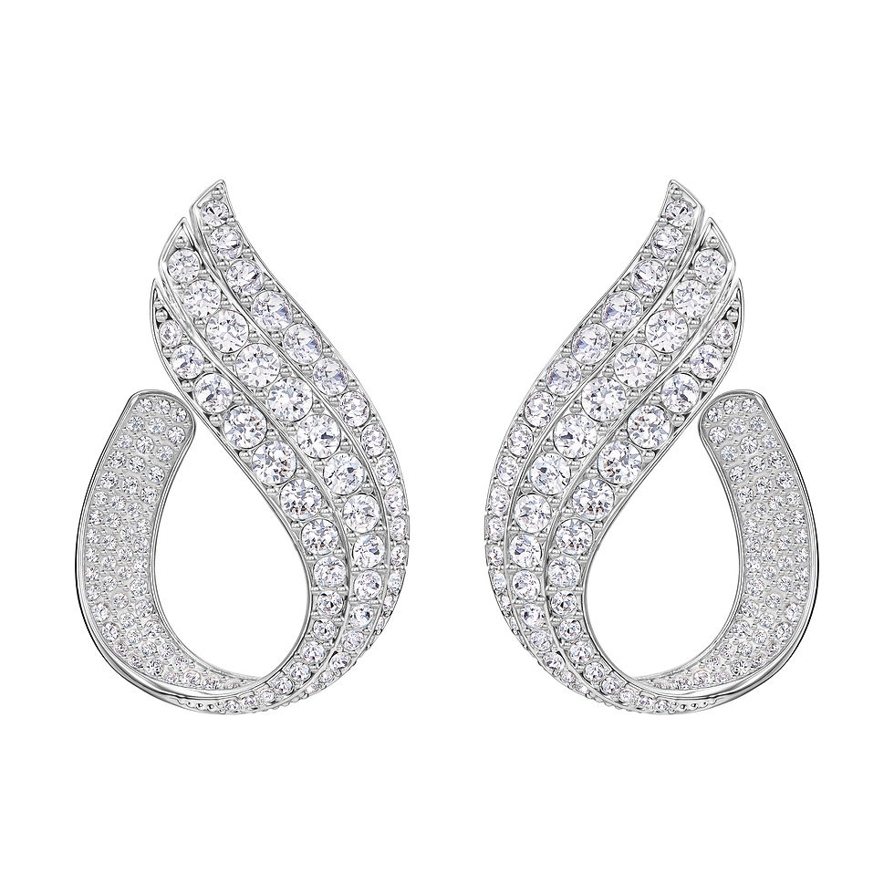 Swarovski - ORECCHINI FORTUNATELY HOOP PIERCED 5222259