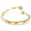 Miniatura: Swarovski -  BRACCIALE RIGIDO IMBER, TAGLIO MISTO, BIANCO,PLAC COLOR ORO 5714315