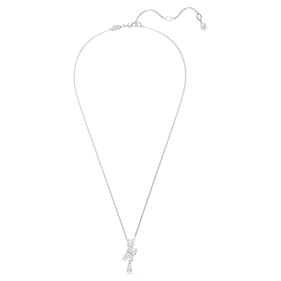 Miniatura: Swarovski -  PENDENTE MATRIX TAGLIO MISTO, BIANCO, PLACCATO RODIO 5700420
