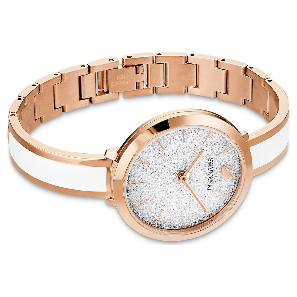 Miniatura: Swarovski - OROLOGIO CRYSTALLINE DELIGHT BRACCIALE DI METALLO, BIANCO 5580541