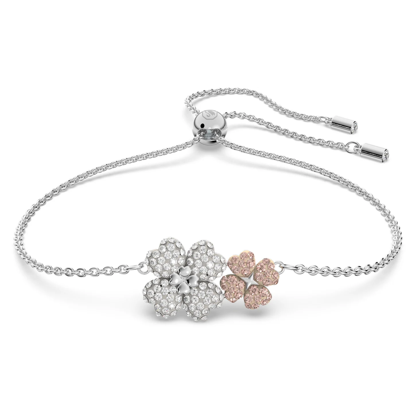Swarovski - BRACCIALETTO LATISHA FIORE, MULTICOLORE, PLACCATO RODIO 5636590