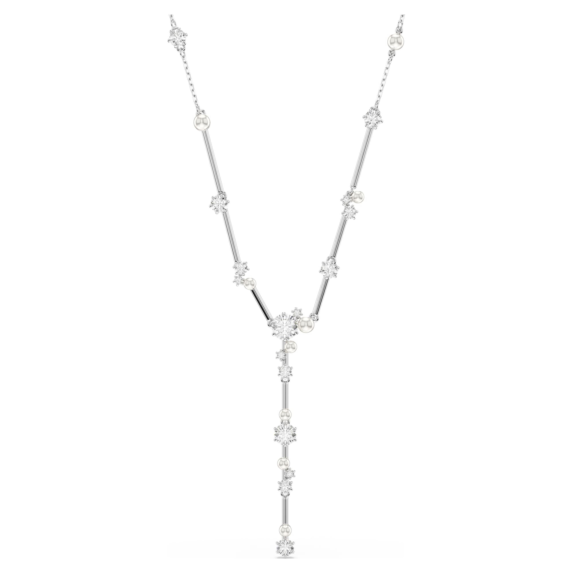 Swarovski - COLLANA A Y CONSTELLA, CRYSTAL PEARL, PLACCATO RODIO 5711830