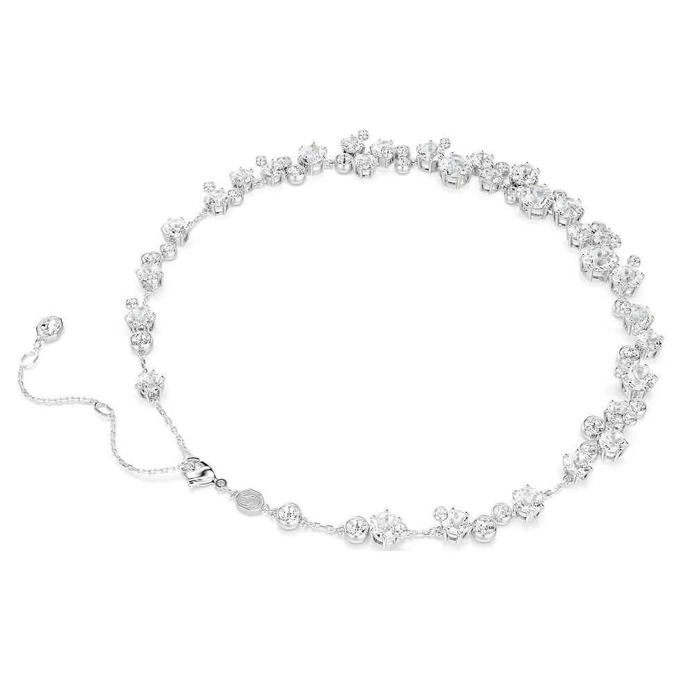 Miniatura: Swarovsky -  COLLANA CONSTELLA, TAGLIO ROUND, BIANCA, PLACCATO RODIO 5722472