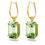 Miniatura: Swarovski - ORECCHINI PENDENTI MILLENIA OTTAGONALE, VERDI, PLAC COL ORO5676071