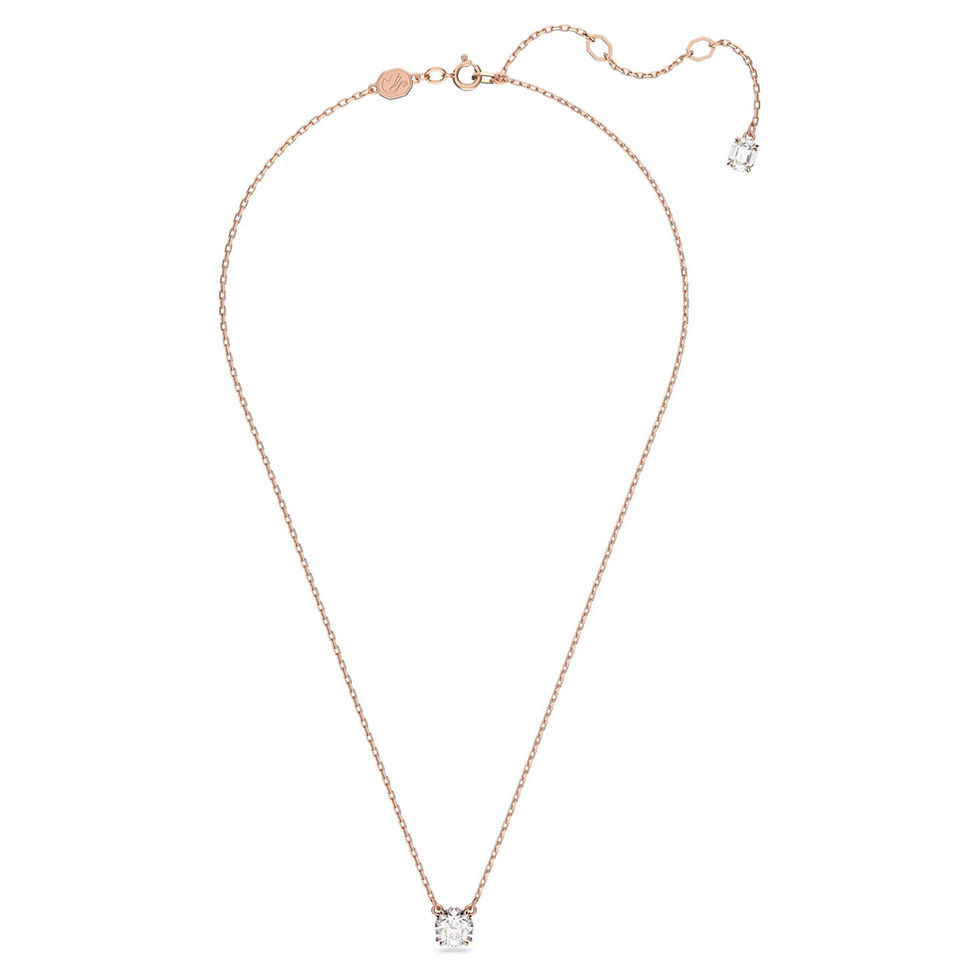 Miniatura: Swarovski - PENDENTE CONSTELLA TONDO, BIANCO, PLAC C ORO ROSA 5636710