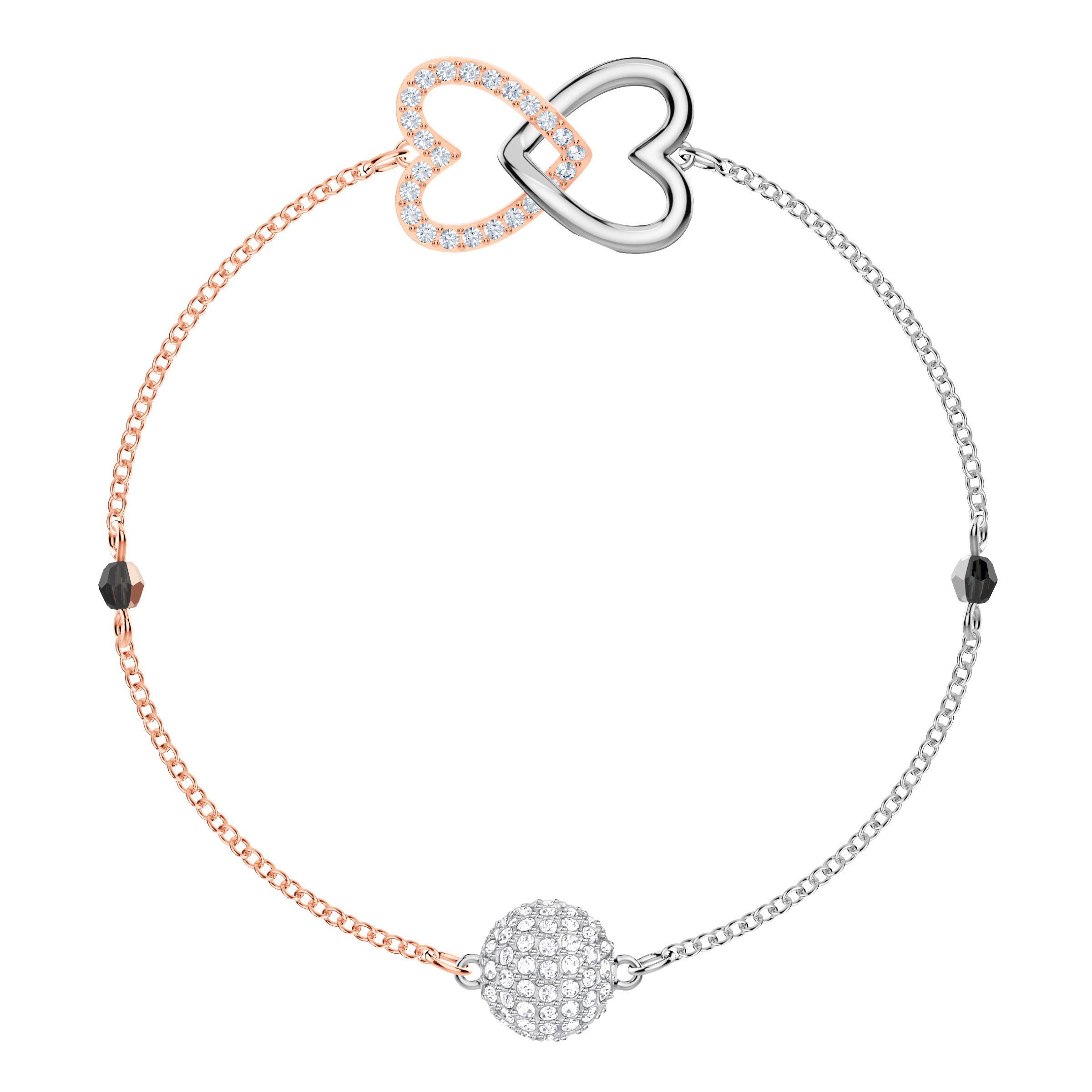 Swarovski - REMIX COLLECTION FOREVER STRAND, BIANCO, MIX DI PLACCATURE 5375199