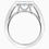 Miniatura: Swarovski - ANELLO SWAROVSKI SPARKLING DANCE ROUND, BIANCO, PLAC. RODIO 5465280