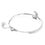 Miniatura: Swarovsky -  BRACCIALE RIGIDO LUNALUNA, BIANCO, PLACCATO RODIO 5666175