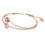 Miniatura: Swarovski -   BRACCIALE RIGIDO STILLATAGLIO MISTO, ROSA, PLAC COLOR ORO 5668243