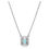 Miniatura: Swarovski - COLLANA MILLENIA TAGLIO OTTAGONALE, BLU, PLAC RODIO 5640289