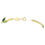 Miniatura: Swarovski - COLLANA DELLIUM BAMBÙ, VERDE, PLACCATO COLOR ORO 5645367