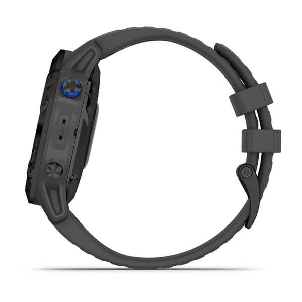 Miniatura: Garmin - Fenix 6 Pro Solar Edition - Black con cinturino slate grey 010-02410-11