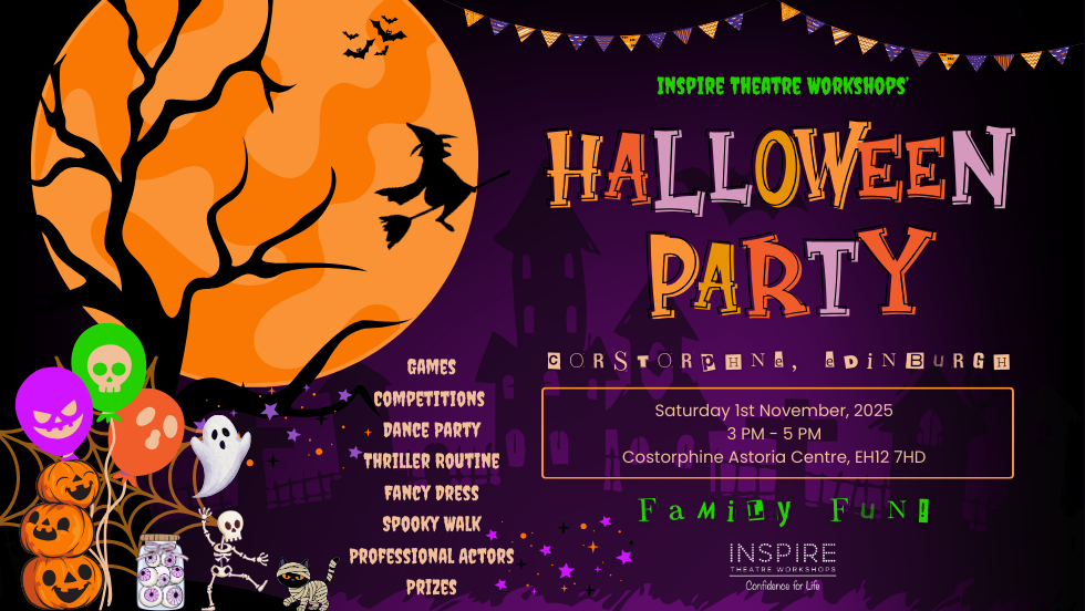 ๐๐ป Inspire's Spooktacular Family Halloween Party - Edinburgh! ๐ป๐