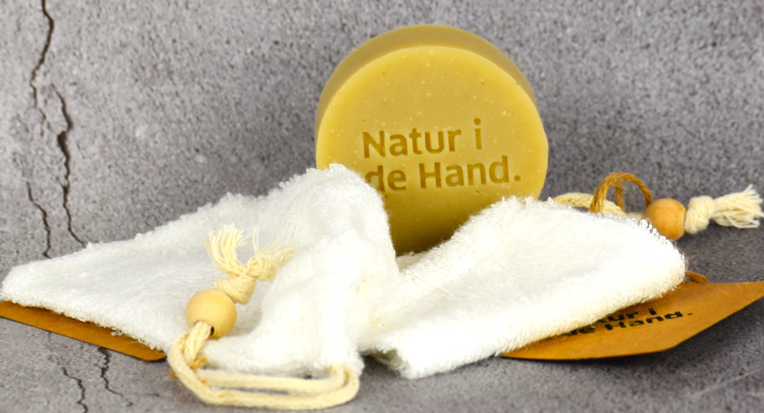 Feiner Seifenbeutel für Gesicht oder Kinder