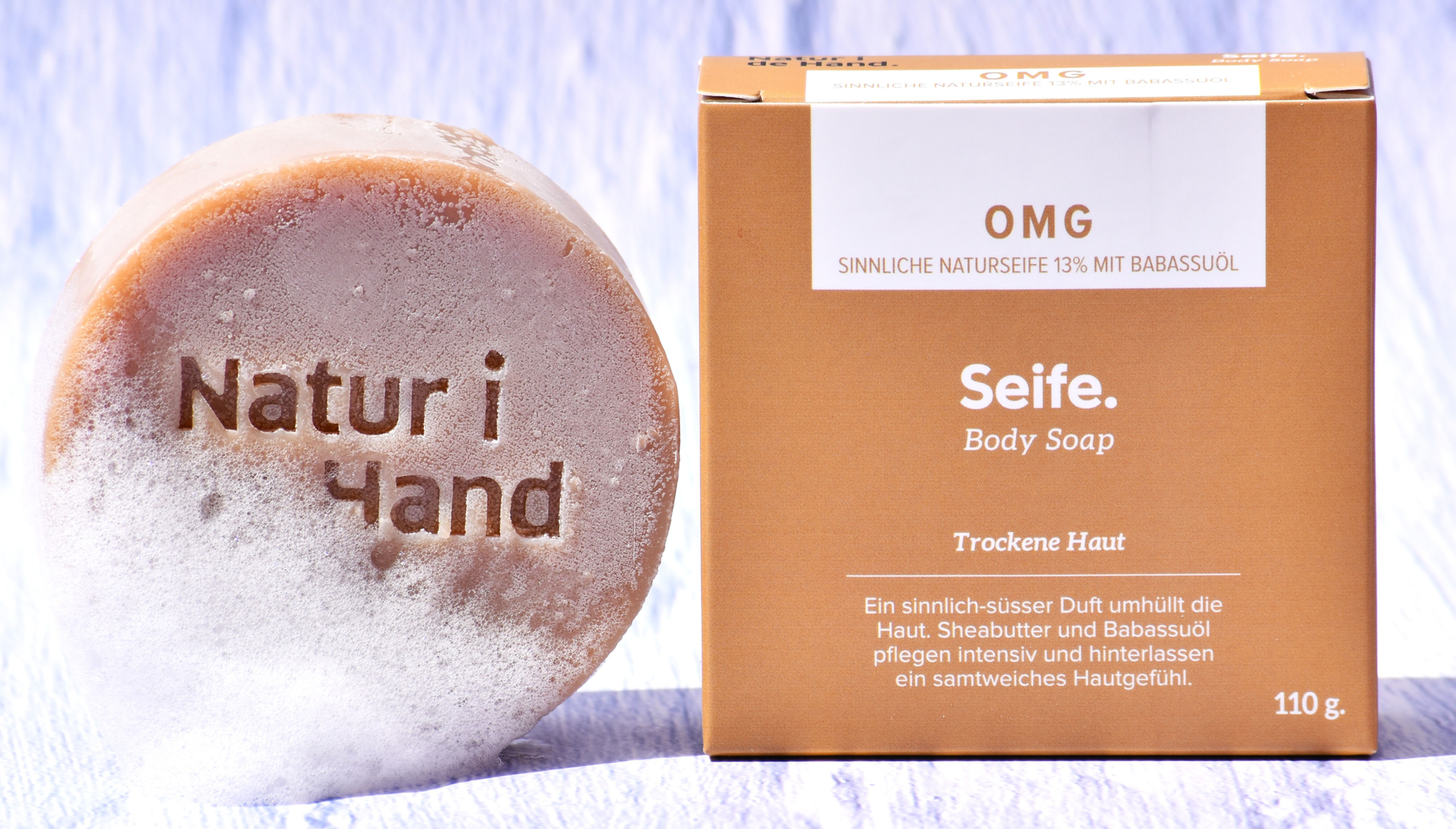 Duschseife mit 13% Rückfettung