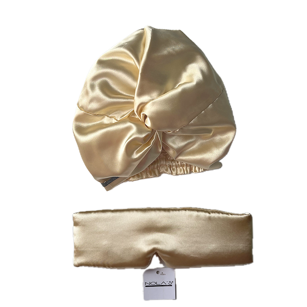 Thumbnail: TWIST TURBAN & EYE MASK