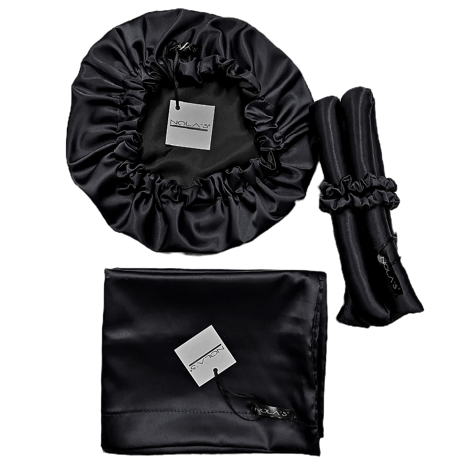 Thumbnail: BONNET, RIBBON & PILLOWCASE