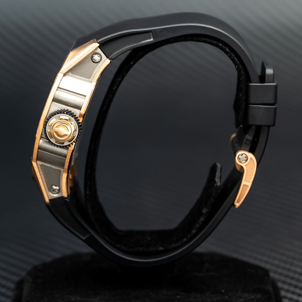 2019 Richard Mille RM 63 RM63-01 Dizzy Hands Rose Gold — FULL SET, 2 STRAPS
