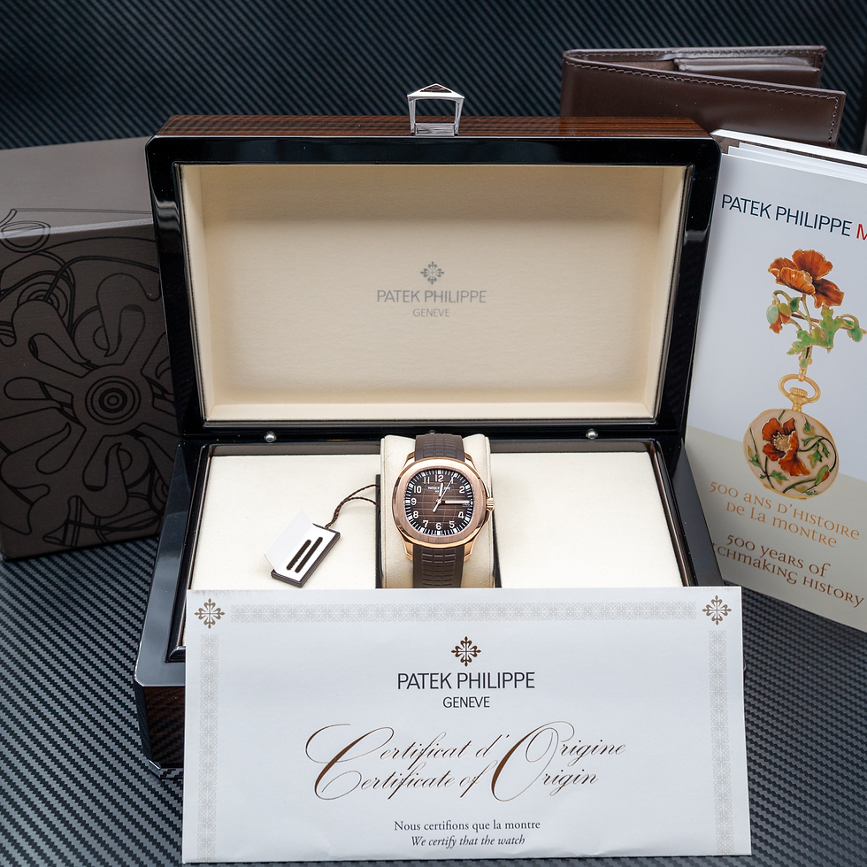 Thumbnail: 2024 Patek Philippe Aquanaut 5167R-001 Rose Gold Brown Dial
