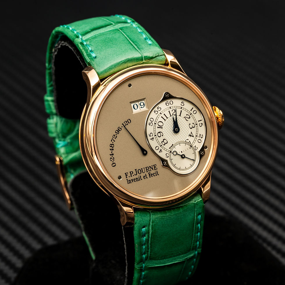 Thumbnail: 2011 F.P. Journe Octa Reserve de Marche 38mm - Rose Gold - Grey Dial - FULL SET