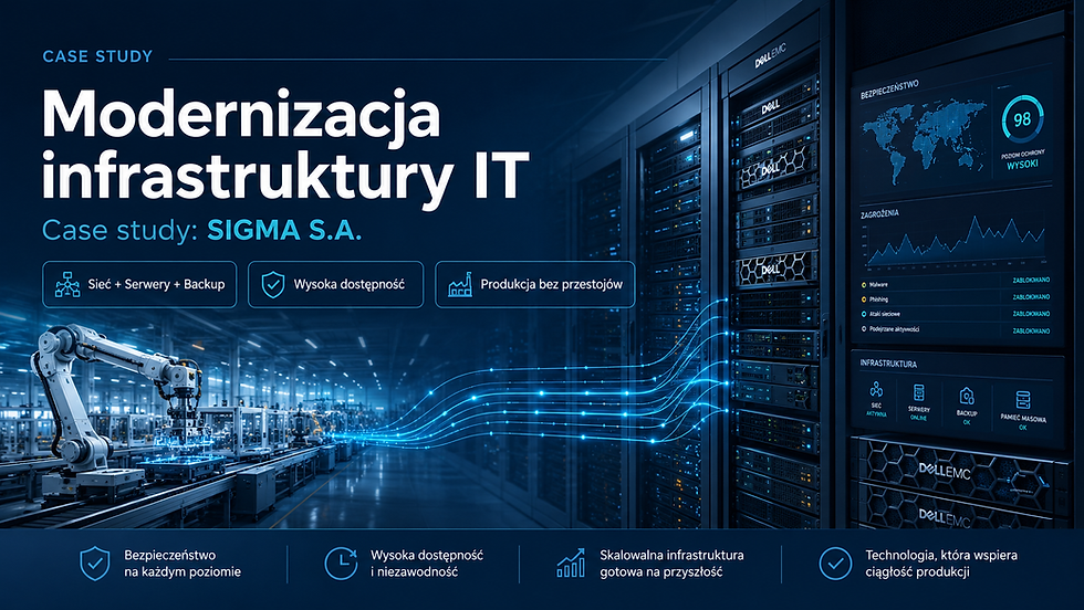 modernizacja INFRASTRUKTYRY IT - SPARK-IT
