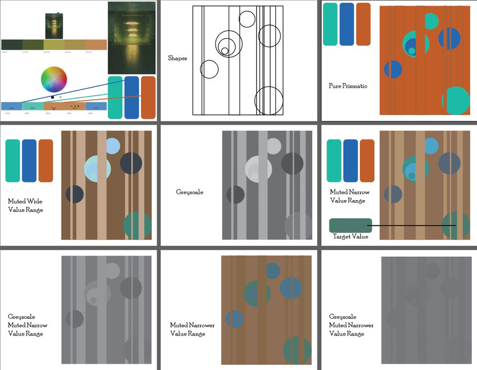 Value, Saturation, Illusion Study