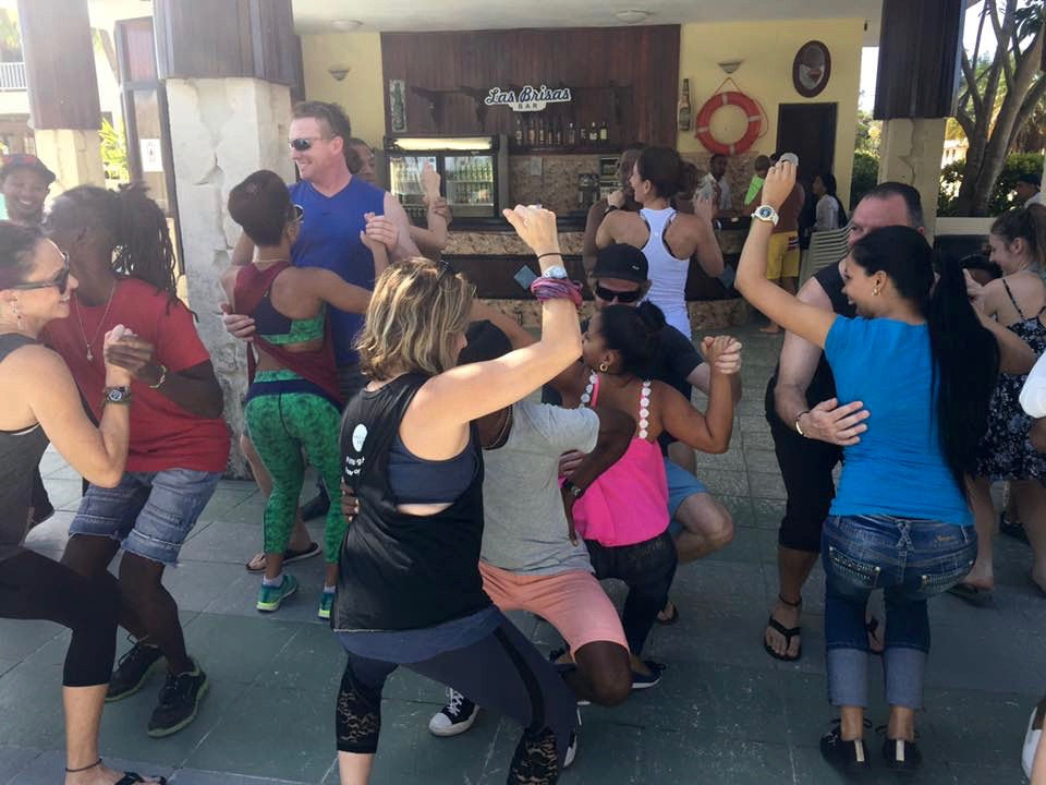Salsa lesson