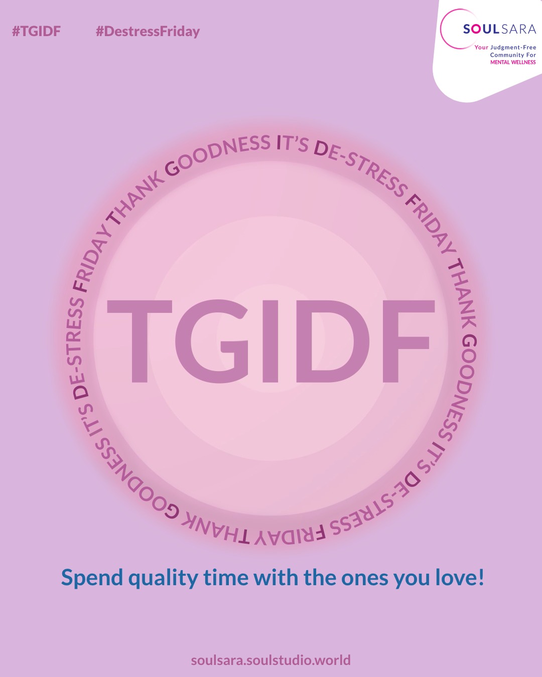 De-Stress Friday: Spend quality time with the ones you love! content media