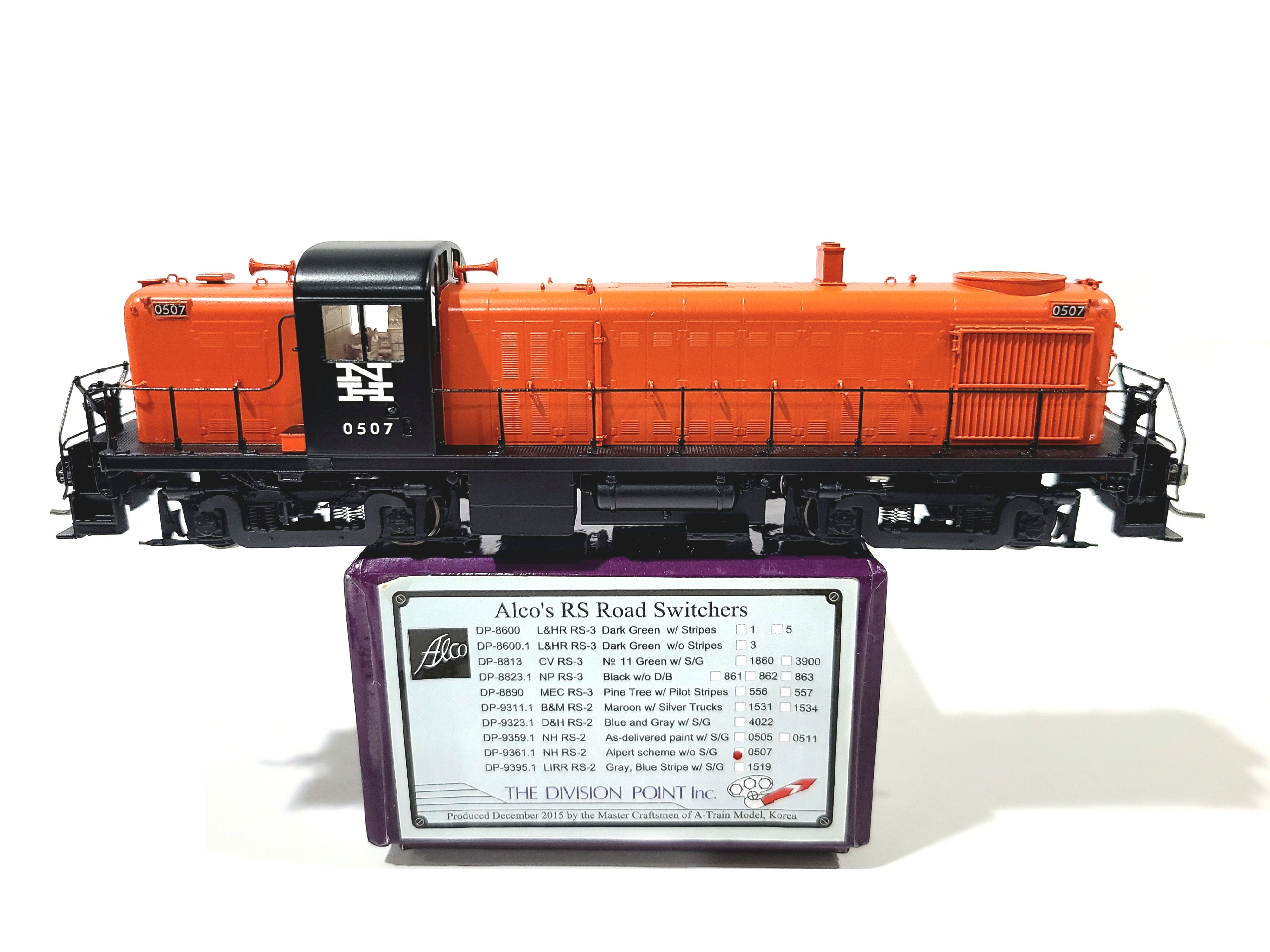 Division Point NH Alco RS-2 New Haven Alpert Scheme #0507 HO Brass #DP-9361.1