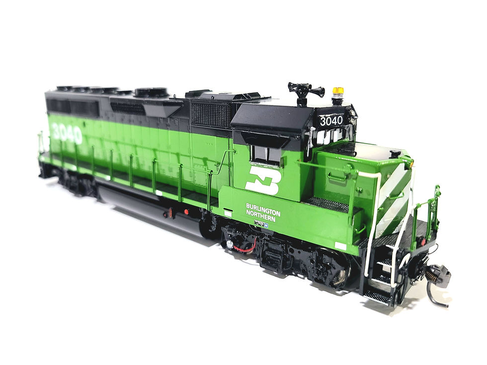 Thumbnail: Overland OMI BN EMD GP40-2 Burlington Northern #3040 HO Brass Model #5572.1