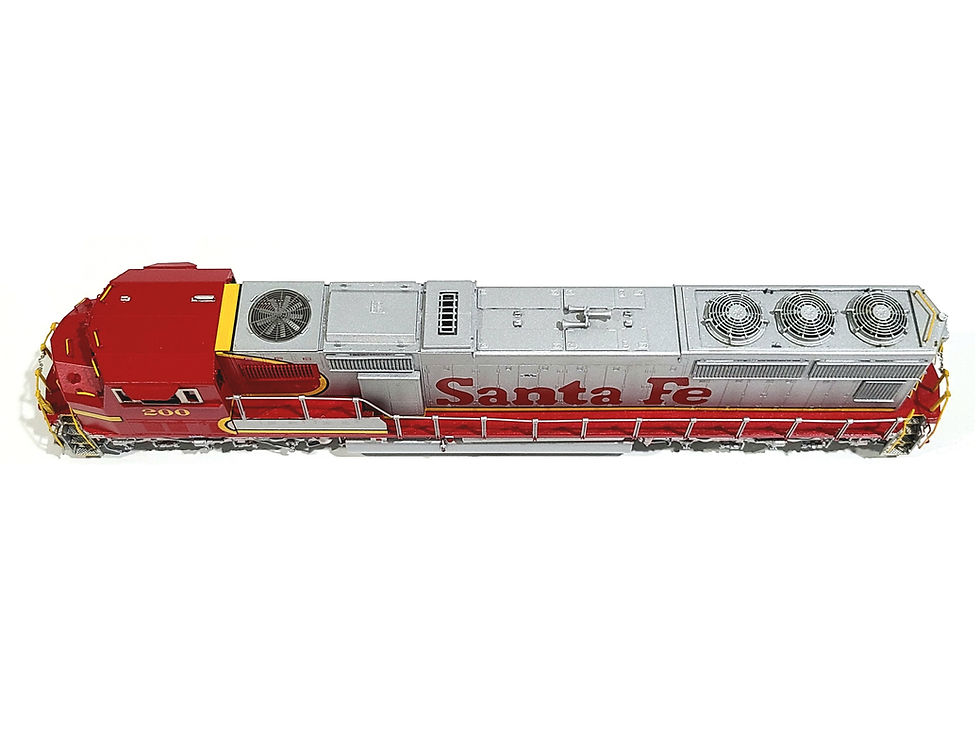 Thumbnail: Overland OMI AT&SF EMD SD75M Atchison Topeka & Santa Fe #200 HO Brass #6145.1