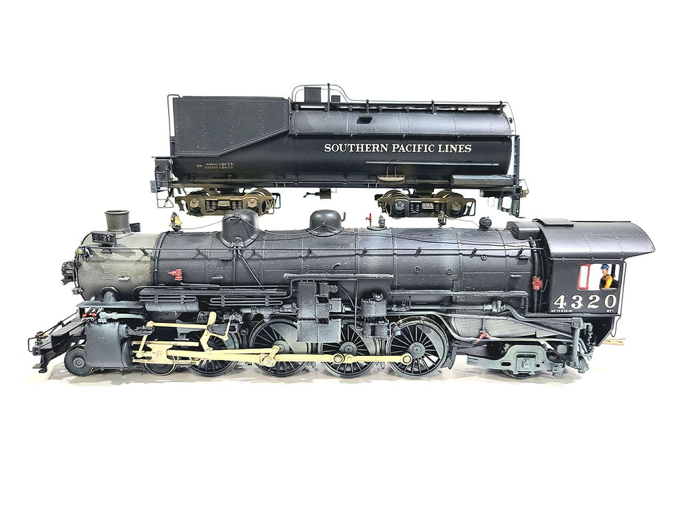 Thumbnail: Key Imports SP MT-1 4-8-2 Mountain Southern Pacific #4320 HO Brass Model CP