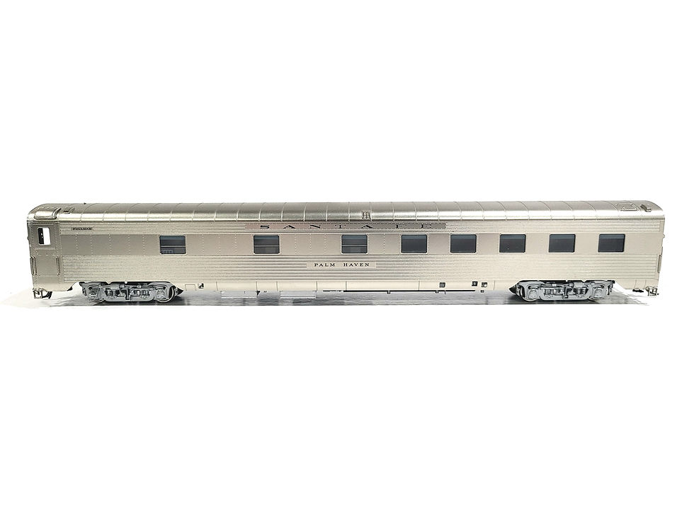 Thumbnail: Challenger CIL Samhongsa AT&SF Santa Fe 1951 Super Chief 10 Car Set HO Brass