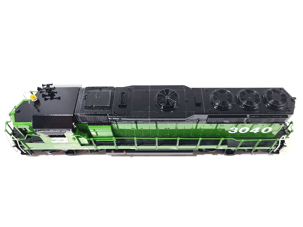 Thumbnail: Overland OMI BN EMD GP40-2 Burlington Northern #3040 HO Brass Model #5572.1