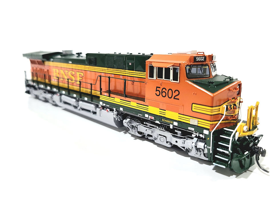 Thumbnail: Overland OMI BNSF AC4400CW Burlington Northern Santa Fe #5602 HO Brass #6577.1
