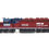 Thumbnail: Overland OMI HELM EMD SD40-2 Locomotive Leasing #6000 HO Brass Model #6668.1 DCC