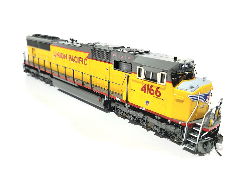 Thumbnail: Overland OMI UP EMD SD70M Union Pacific #4166 HO Brass Model #6626.1