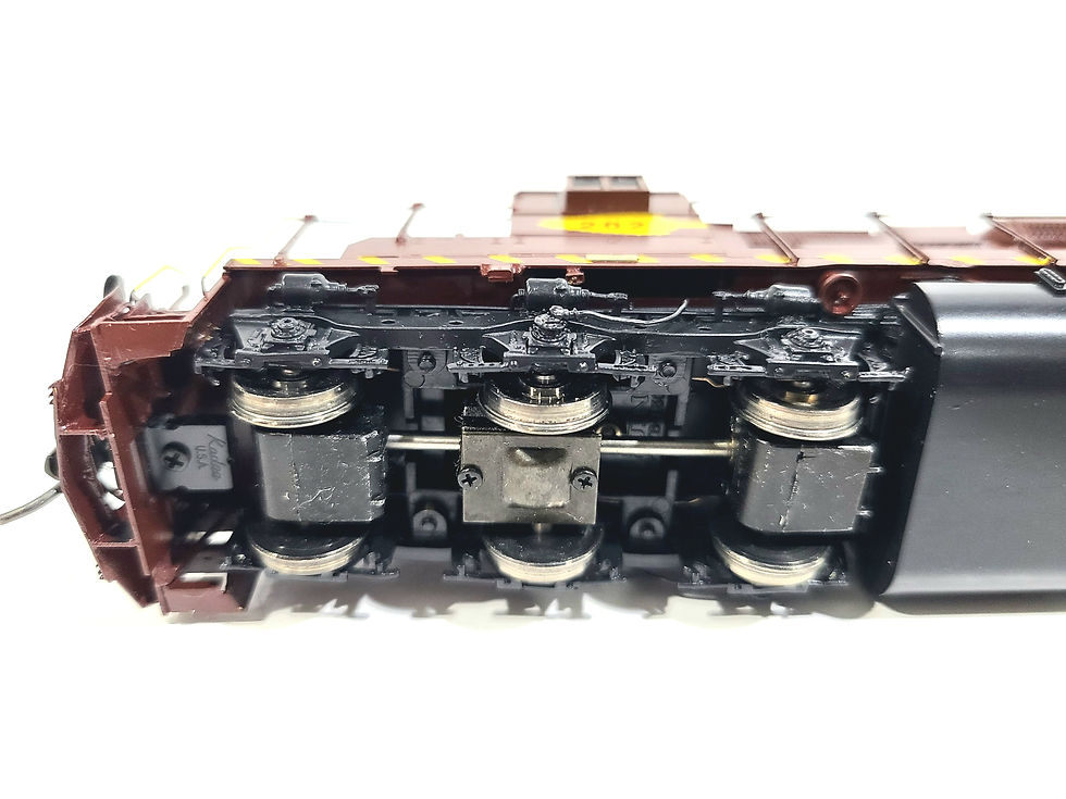Thumbnail: Overland OMI DM&IR SD38AC Duluth Missabe Iron Range #202 HO Brass Model #6232.1