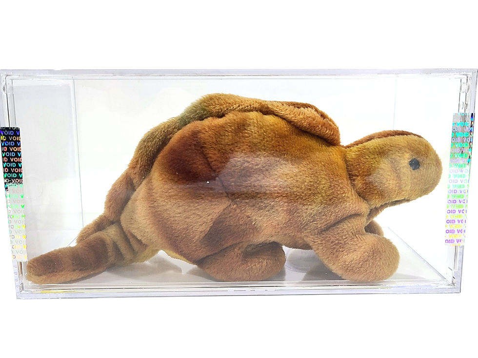 Thumbnail: Ty Beanie Baby 3rd 1st Gen Steg BROWN TBB Authenticated MWMT-MQ