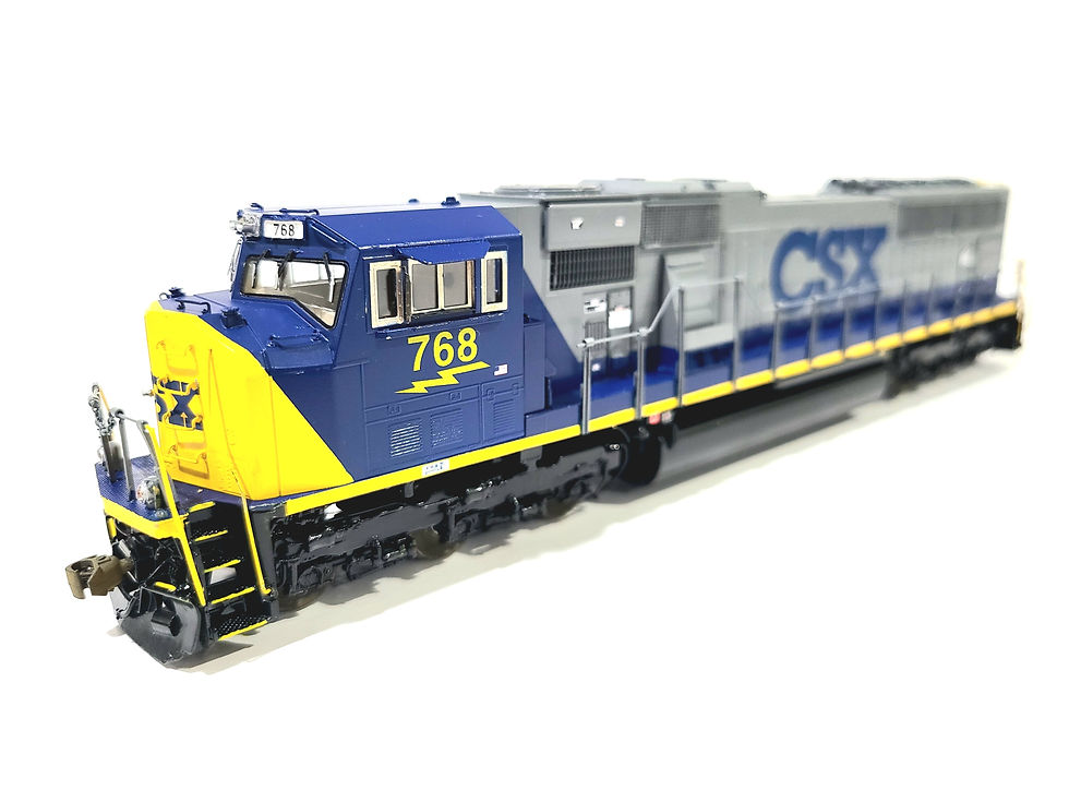 Thumbnail: Overland OMI CSX EMD SD70MAC CSX Transportation #768 HO Brass Model #6612 CP