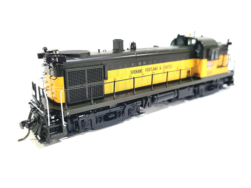 Thumbnail: Overland OMI SP&S Alco RS-3 Spokane Portland Seattle #84 HO Brass #AA-1303-2 DCC