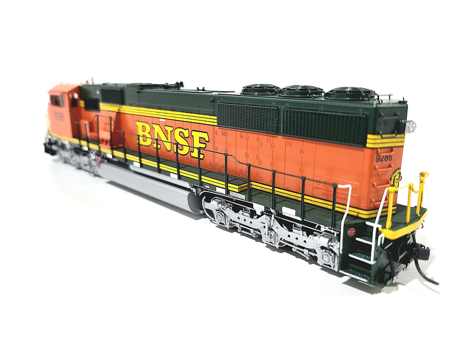Thumbnail: Overland OMI BNSF SD60M Burlington Northern Santa Fe #9286 HO Brass #087010104.2