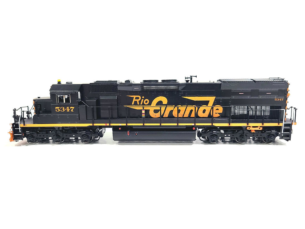 Thumbnail: Overland OMI D&RGW SD40T-2 Denver Rio Grande Western #5347 HO Brass #087010040.1